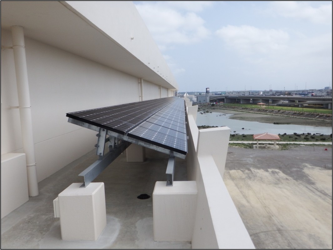 豊崎総合公園市民体育館太陽光・風力発電設備工事